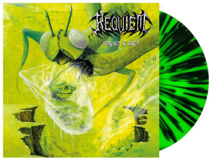 REQUIEM - "Formed at Birth" poison green-black Splatter 12"