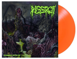 PISSROT - "Soaked in Slob" orange 7"